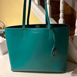 Kurt Geiger Turquoise Tote Bag